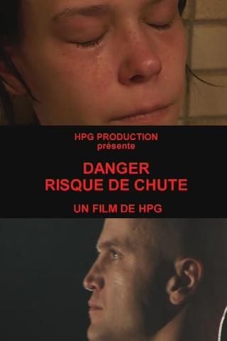 Danger, risque de chute poster