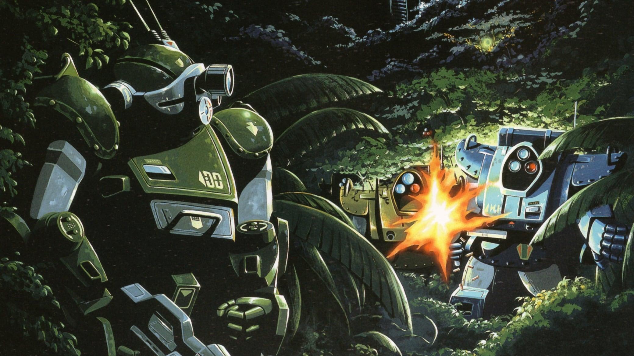 Armored Trooper VOTOMS backdrop