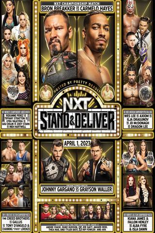 NXT Stand & Deliver 2023 poster