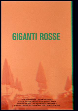 Giganti rosse poster