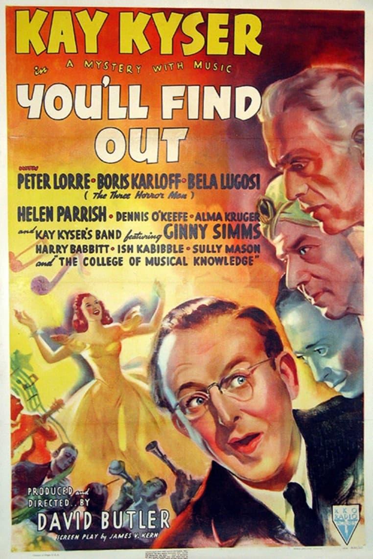 You'll Find Out poster