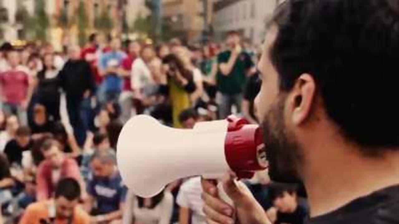 Juan Carlos Monedero backdrop