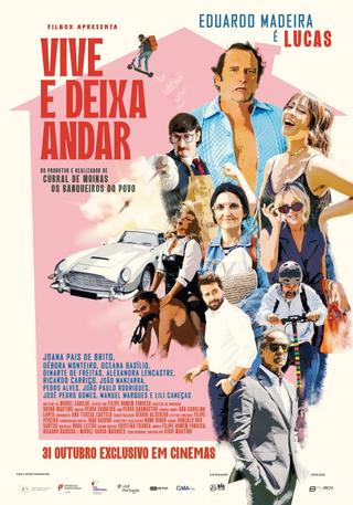 Vive e deixa andar poster