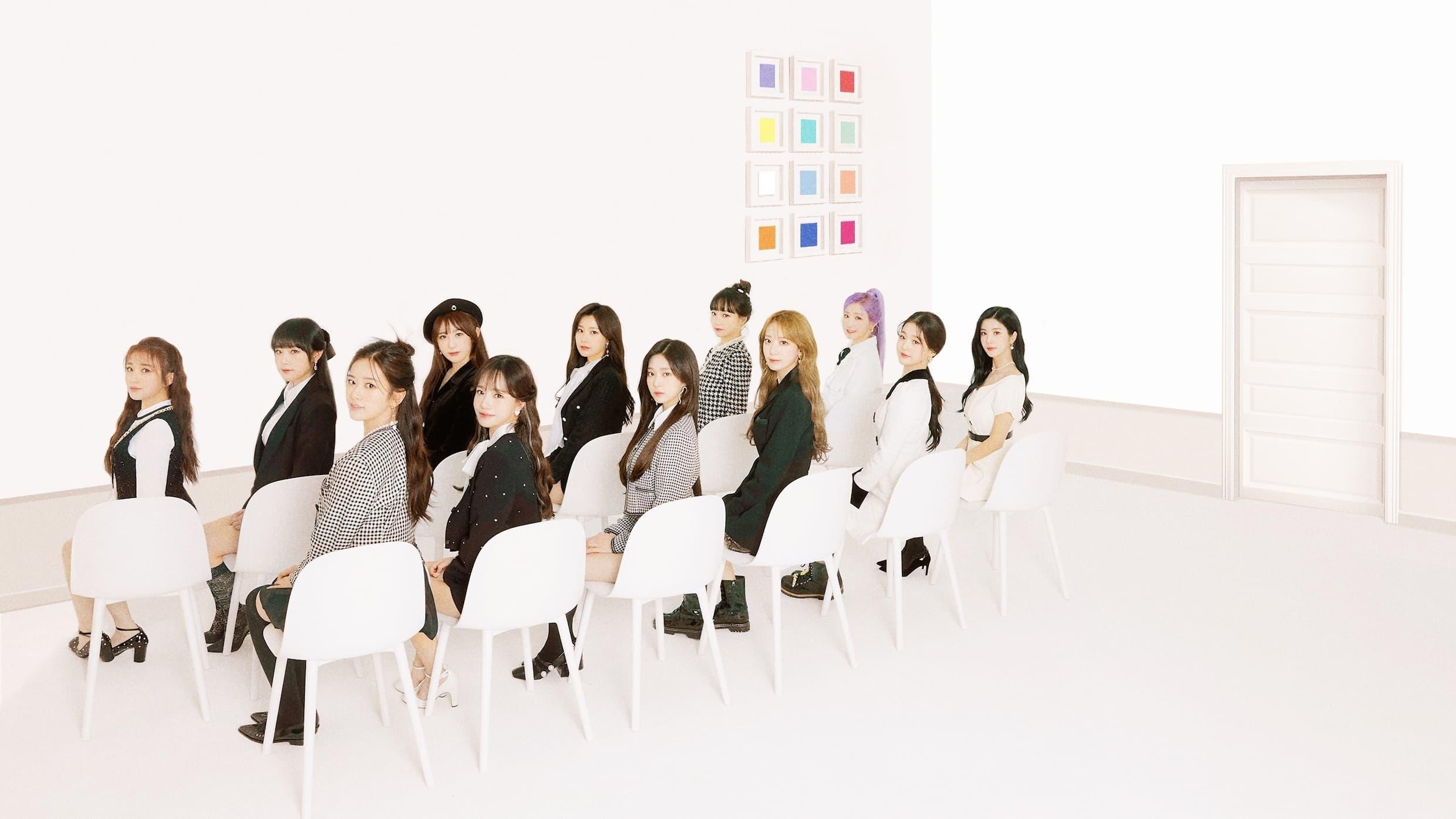 IZ*ONE - Online Concert: One, The Story backdrop