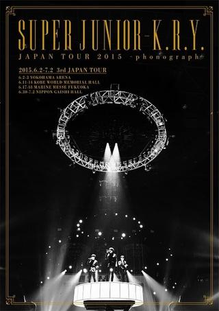 Super Junior-K.R.Y. Japan Tour 2015: Phonograph poster