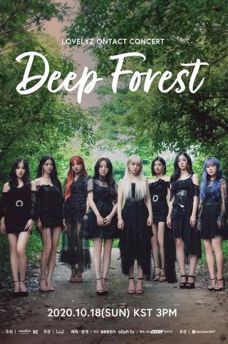LOVELYZ ONTACT Concert "Deep Forest" poster