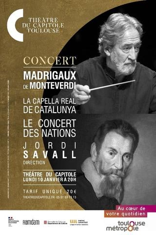 JORDI SAVALL : Madrigali, Guerrieri & Amorosi poster