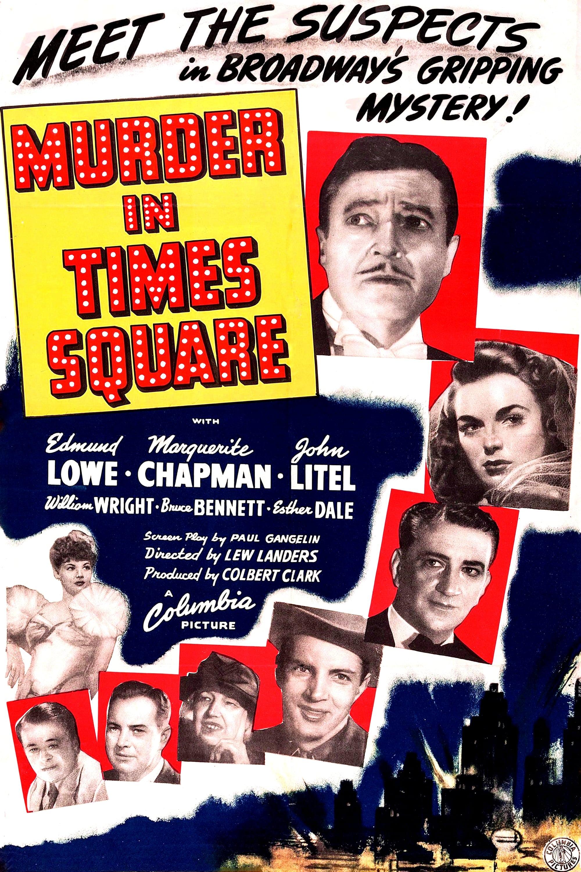 Murder in Times Square poster