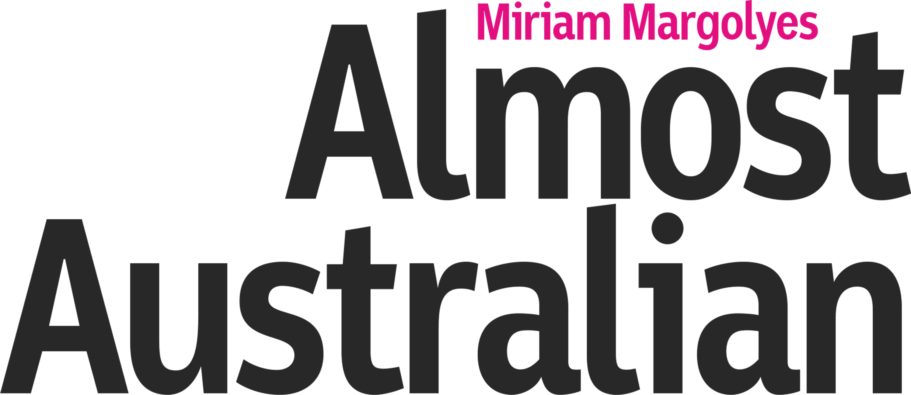 Miriam Margolyes: Almost Australian logo