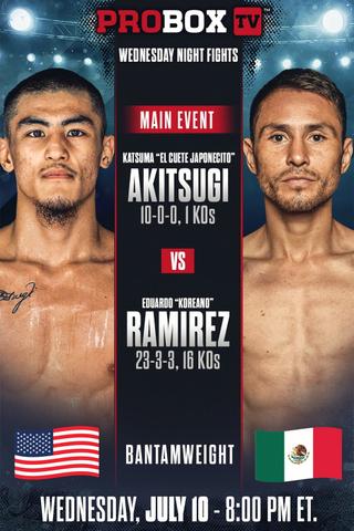 Katsuma Akitsugi vs. Eduardo Ramirez poster