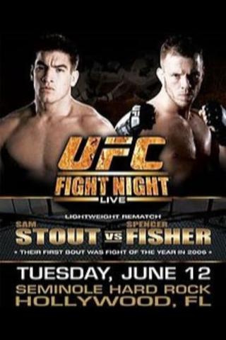 UFC Fight Night 10: Stout vs. Fisher poster