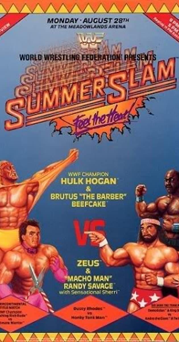 WWE SummerSlam 1989 poster