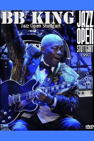 B.B. King: The King of the blues Stuttgart - 1997 poster