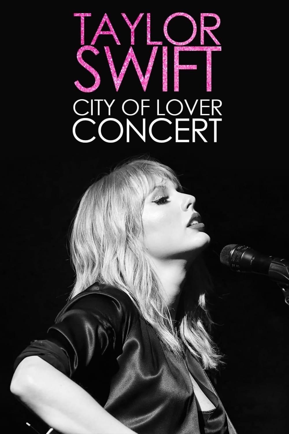 Taylor Swift City of Lover Concert poster