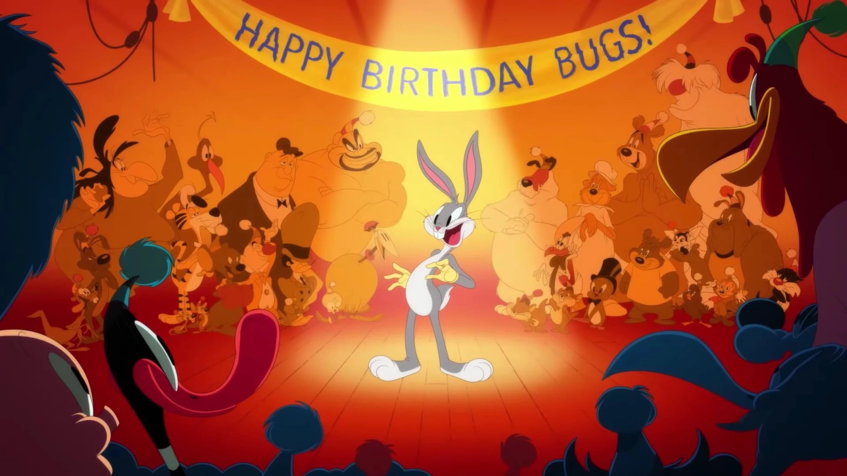 Happy Birthday Bugs Bunny! backdrop