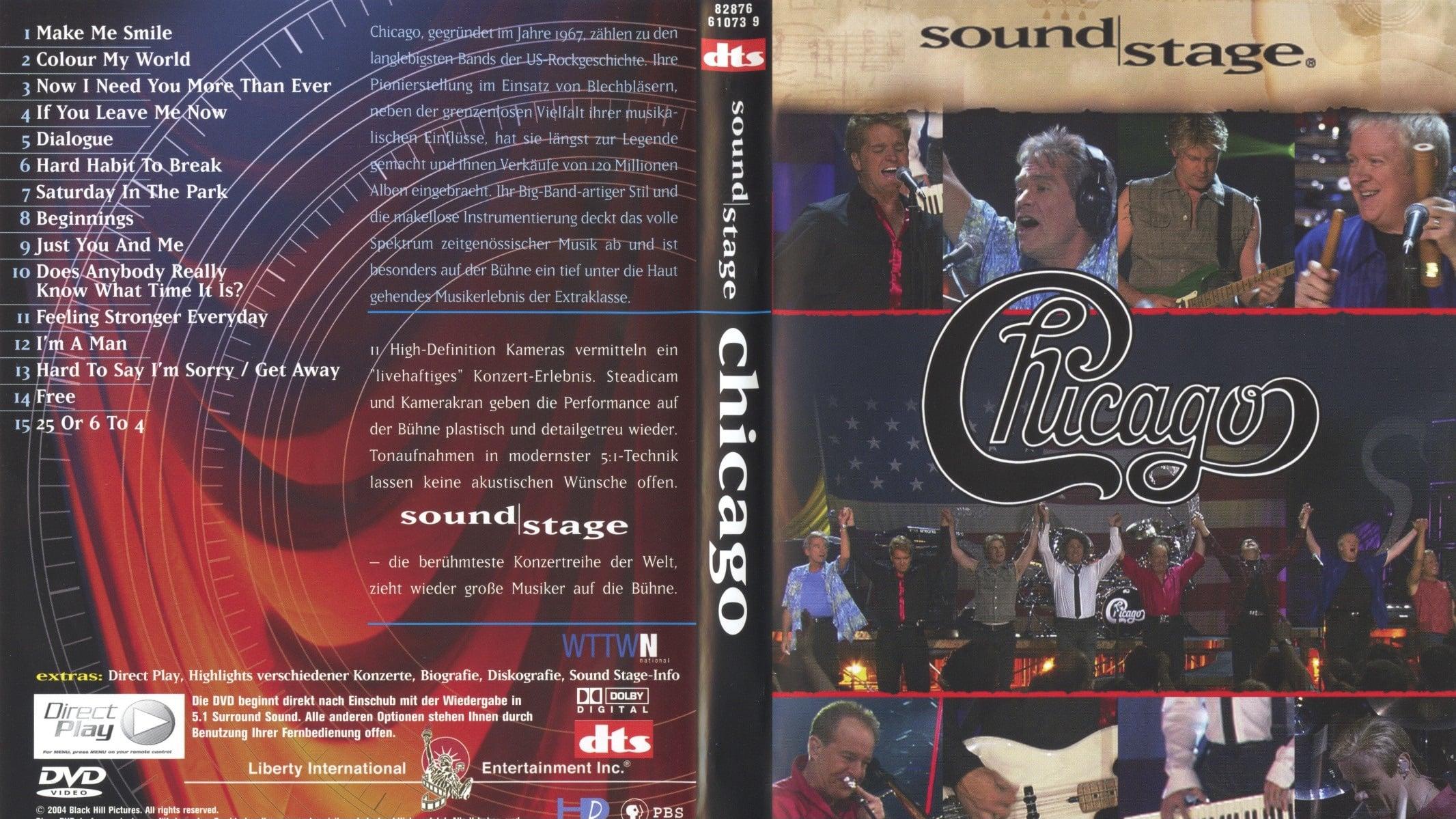 Chicago Live on SoundStage backdrop