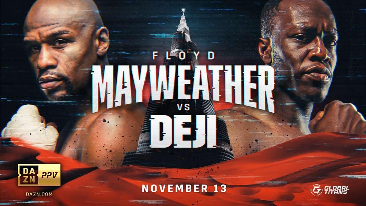 Floyd Mayweather Jr. vs Deji backdrop