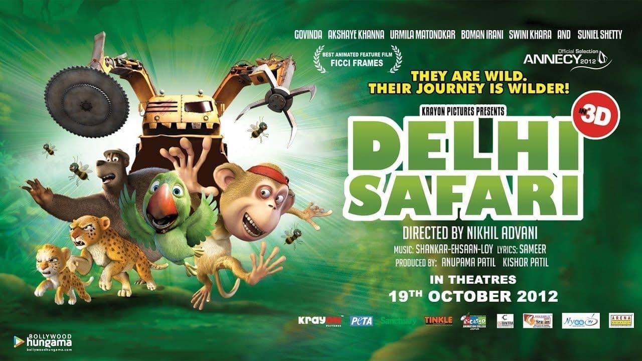 Delhi Safari backdrop