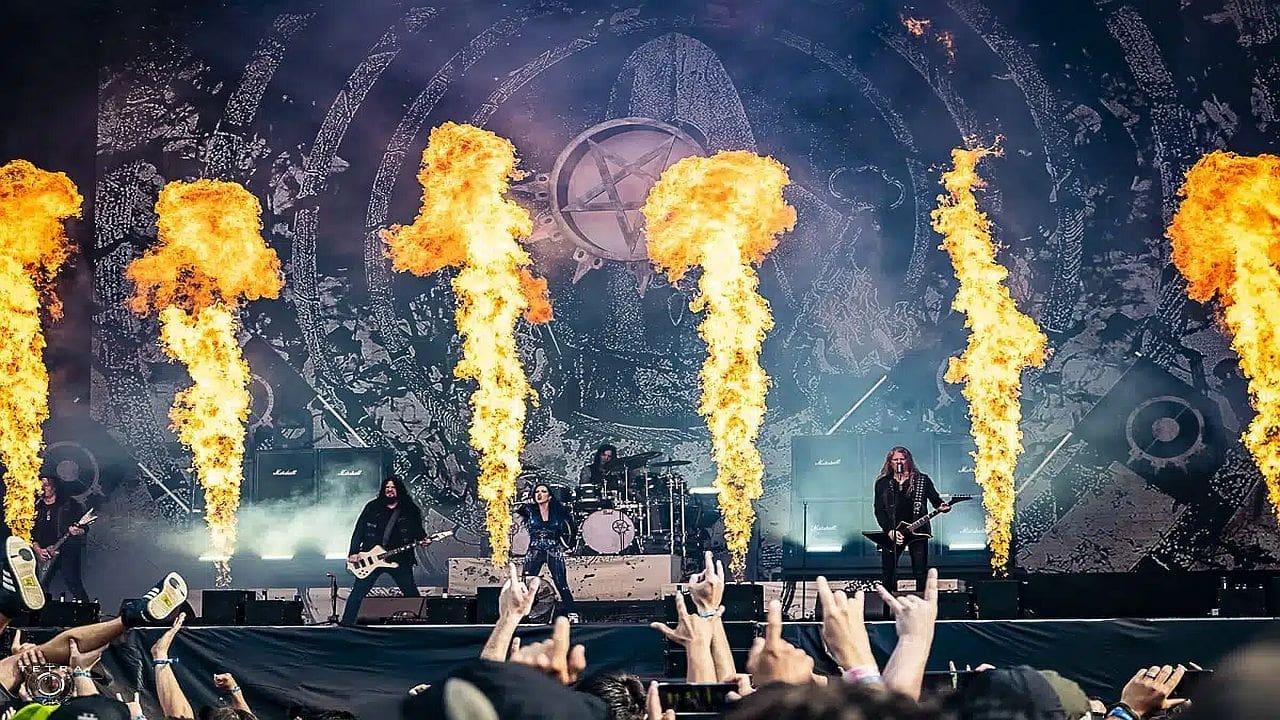 Arch Enemy - Hellfest 2023 backdrop