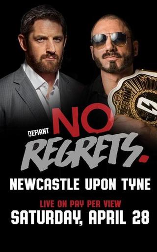 Defiant Wrestling: No Regrets 2018 poster