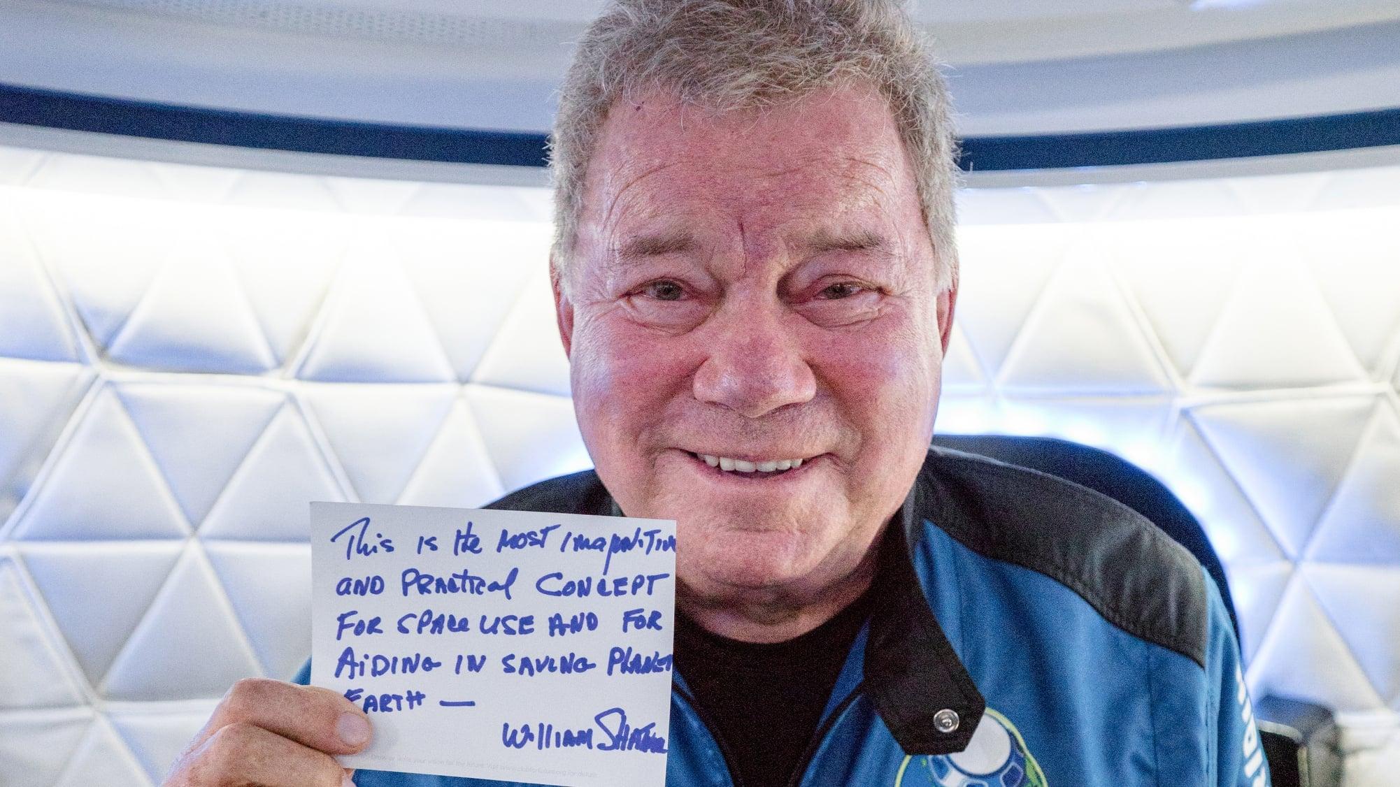 Shatner in Space backdrop