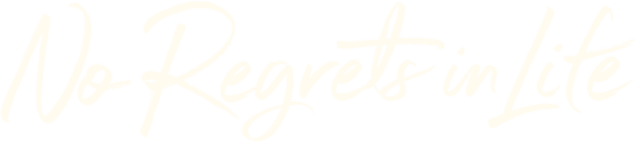 No Regrets In Life logo