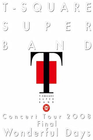 T-Square Super Band - Concert tour 2008 Final Wonderful Days poster