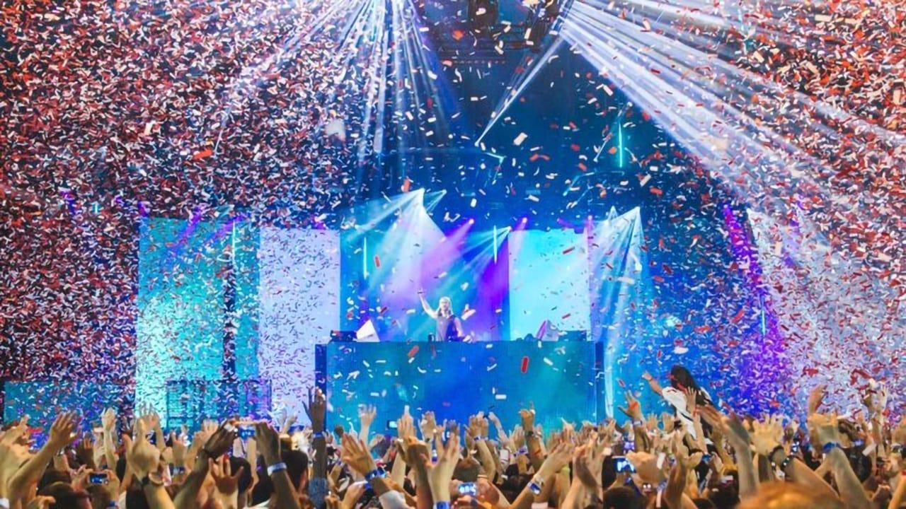 David Guetta - Live at iTunes Festival 2014 backdrop
