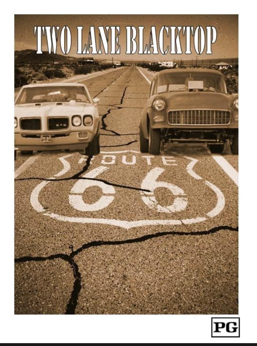 Two Lane Blacktop poster