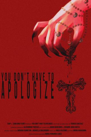 You Don't Have To Apologize poster