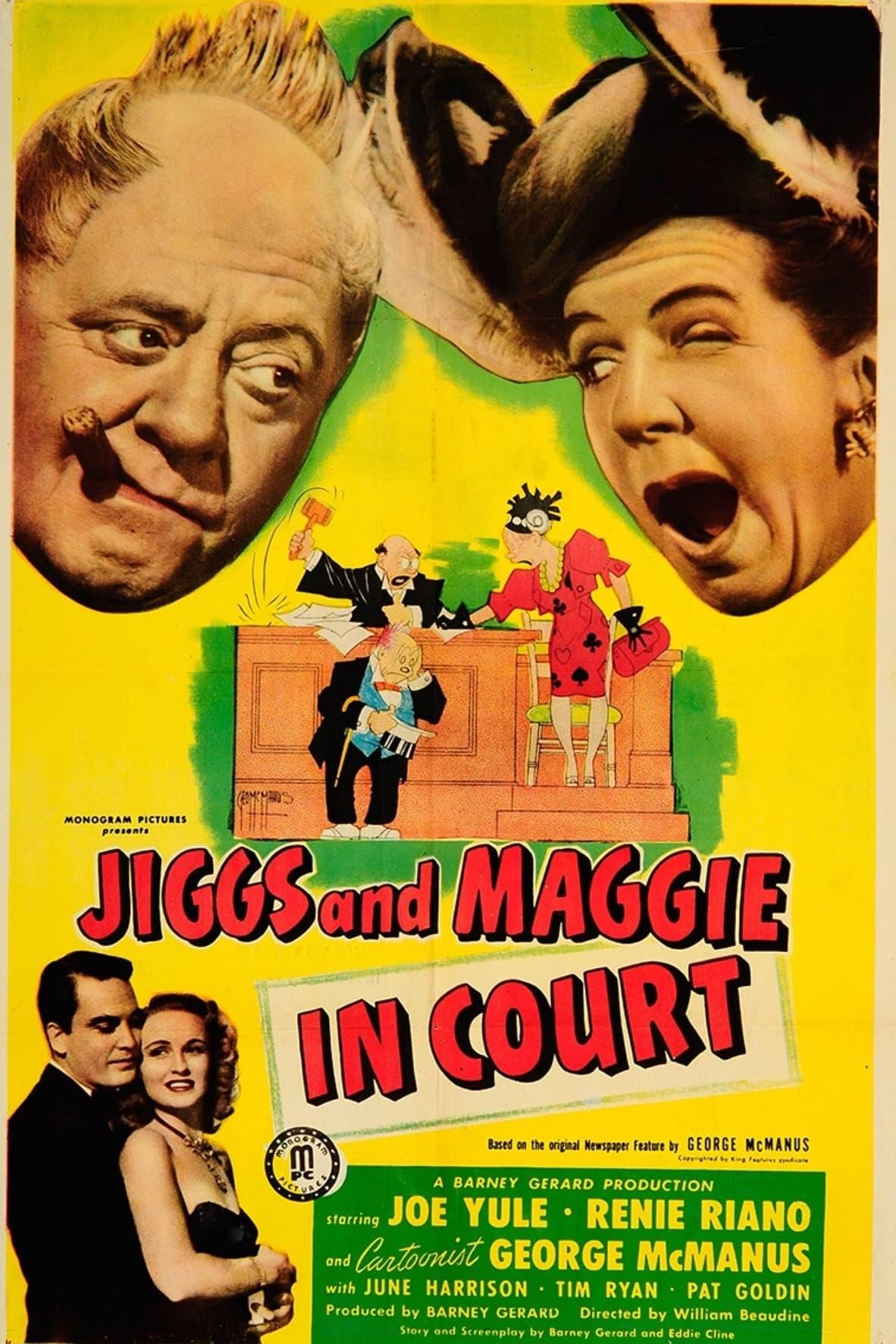 Jiggs and Maggie in Court poster