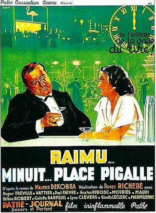 Midnight, Place Pigalle poster
