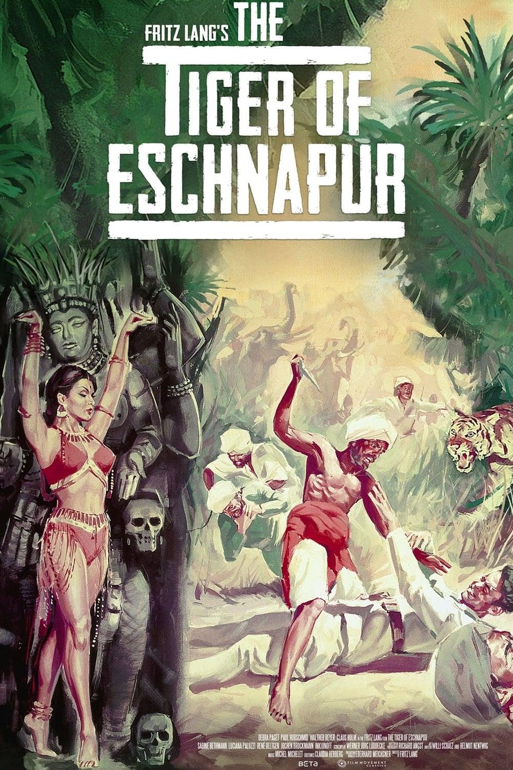 The Tiger of Eschnapur poster