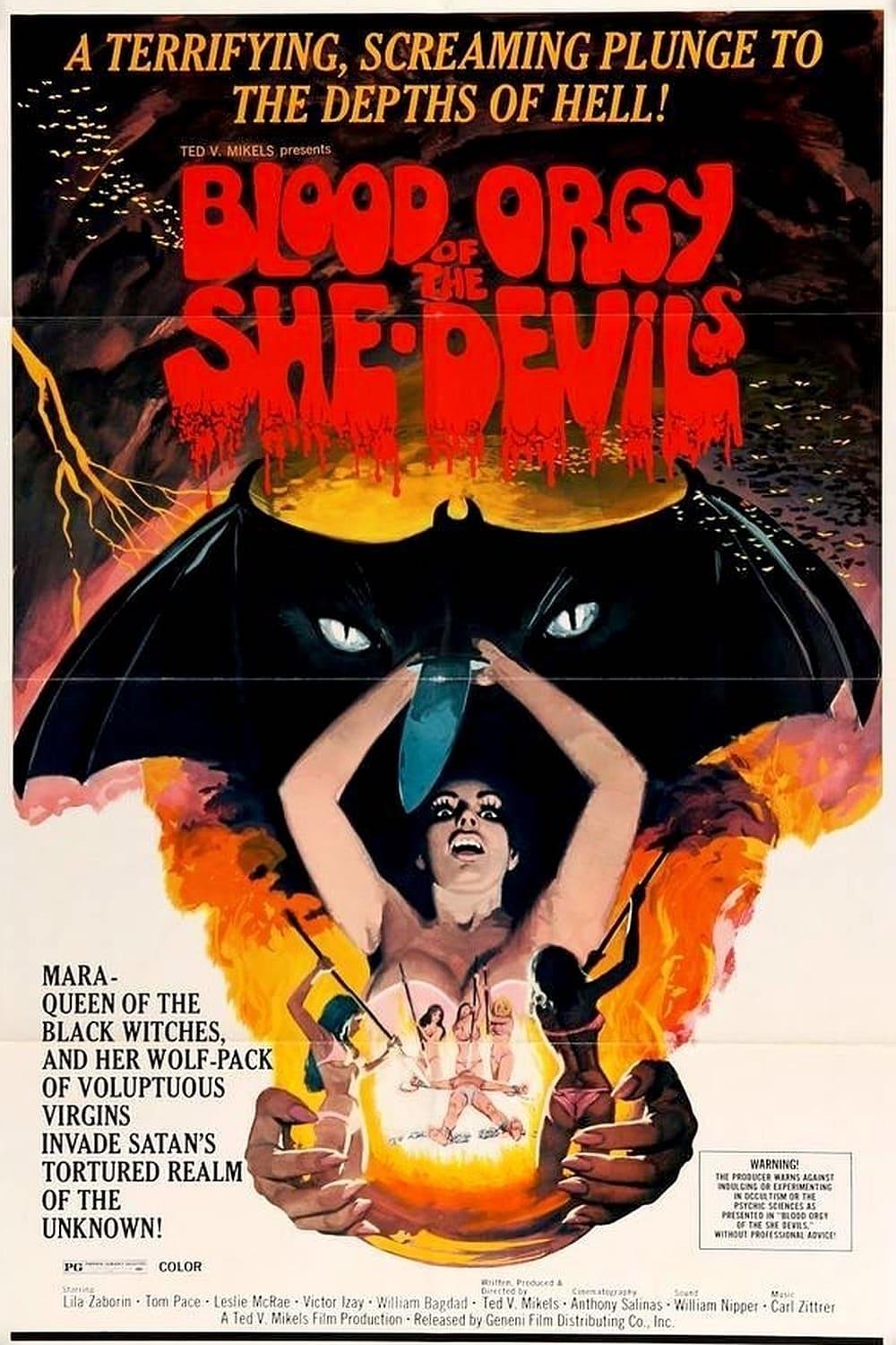 Blood Orgy of the She-Devils poster