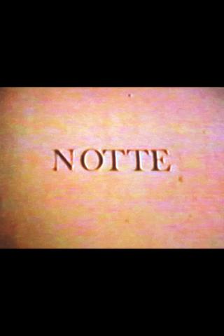 Notte poster