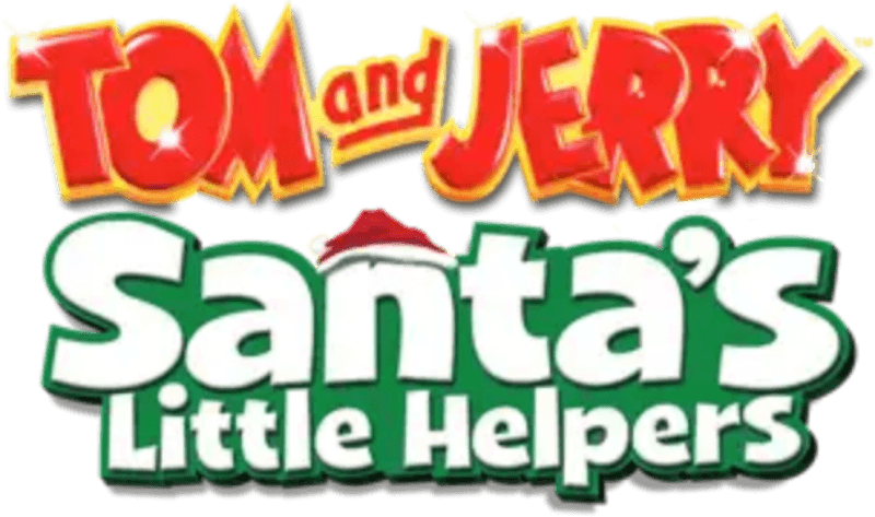 Tom and Jerry Santa's Little Helpers logo
