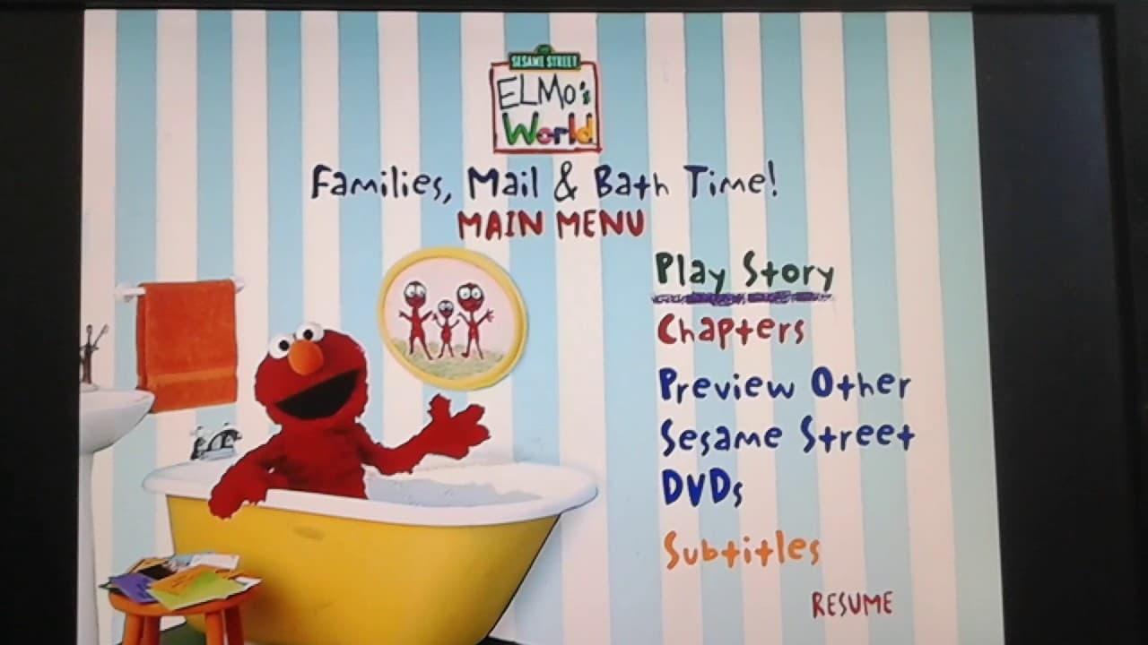 Sesame Street: Elmo's World: Families, Mail & Bath Time! backdrop
