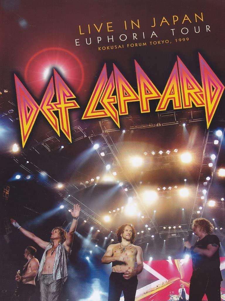 Def Leppard - In Japan Euphoria Tour poster
