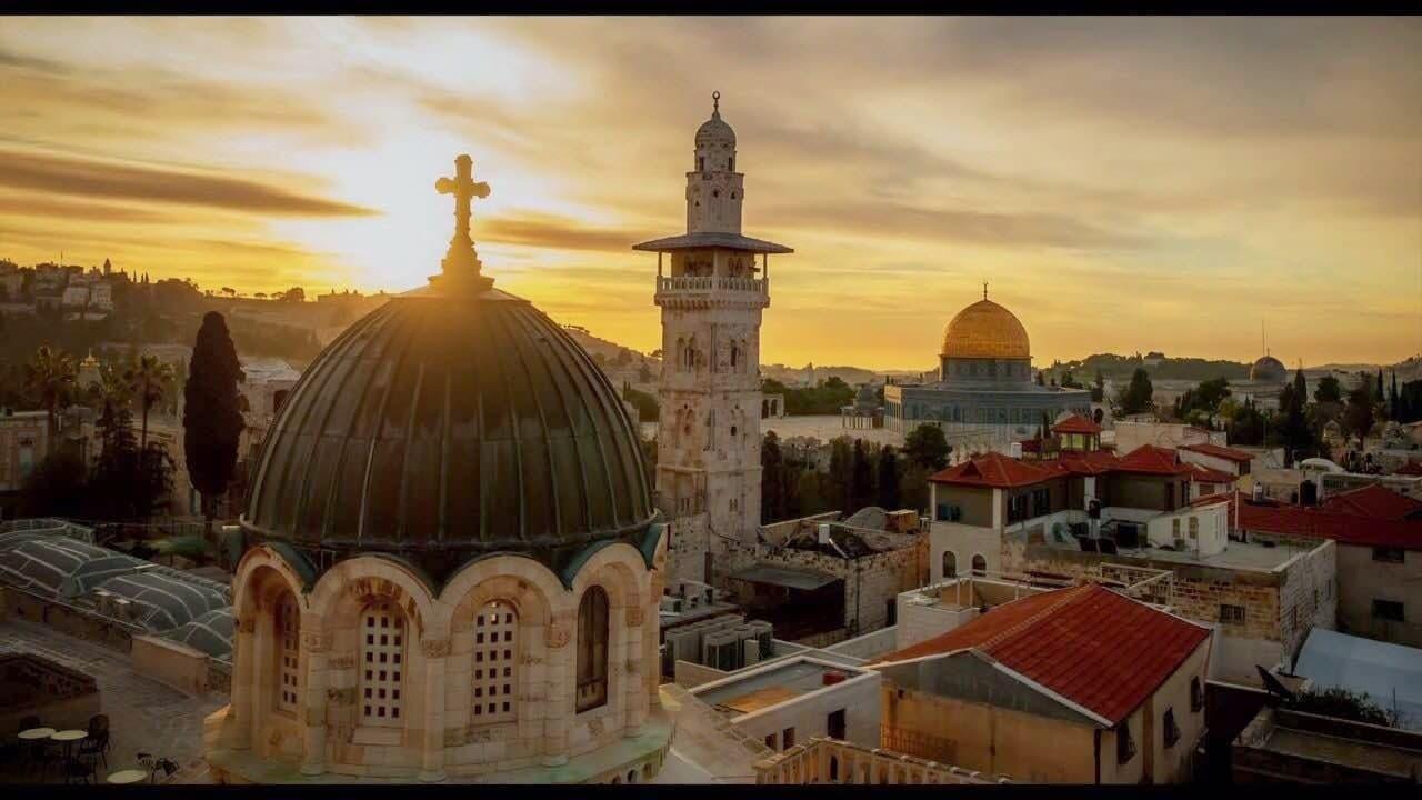 Jerusalem: Center of the World backdrop