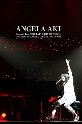 Angela Aki Concert Tour 2014 TAPESTRY OF SONGS - THE BEST OF ANGELA AKI in Budokan 0804 poster