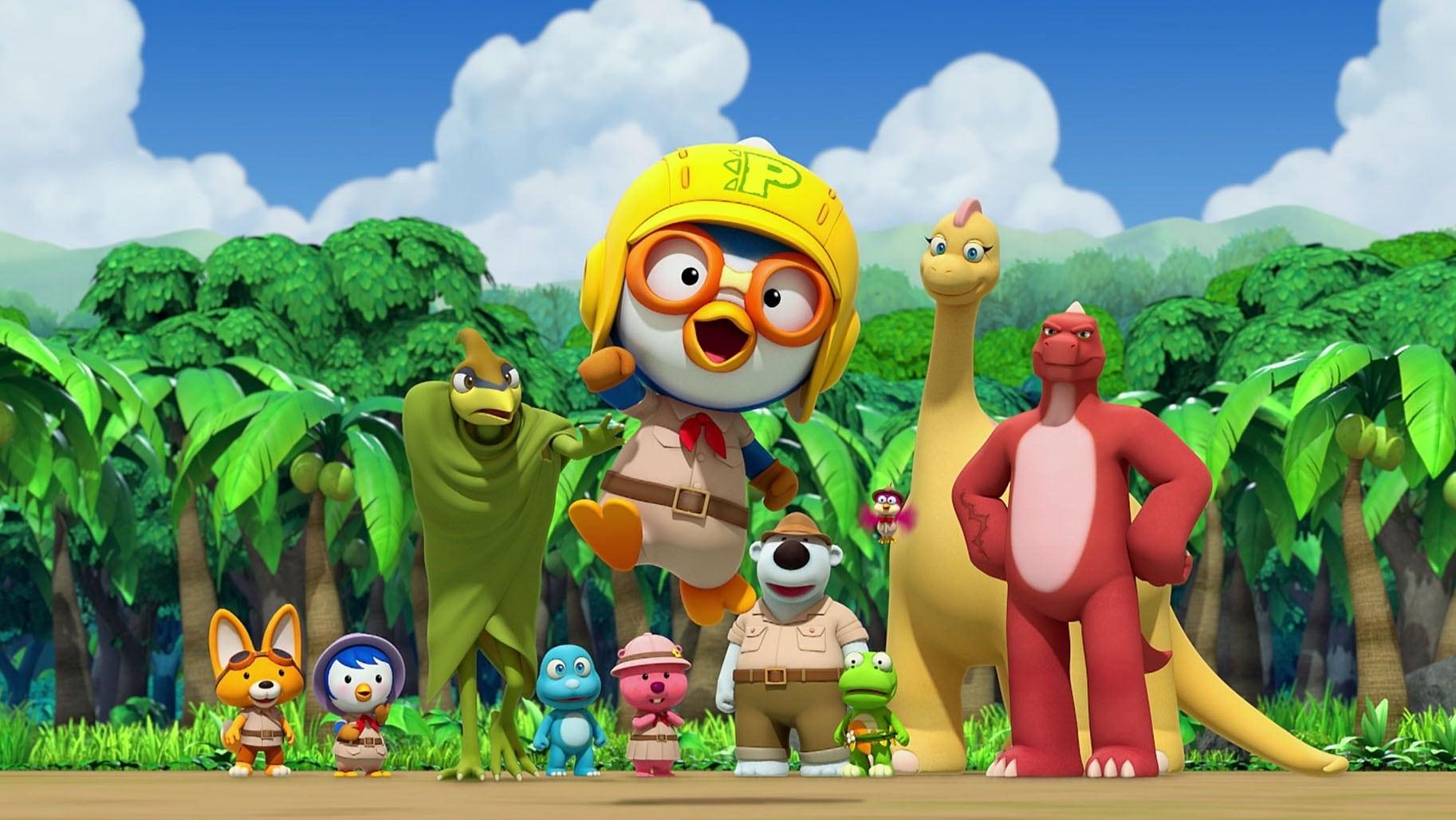 Pororo: Dinosaur Island Adventure backdrop