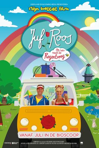 Juf Roos: Op reis naar de regenboog poster