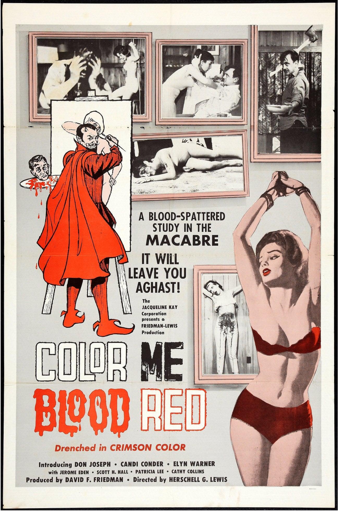 Color Me Blood Red poster
