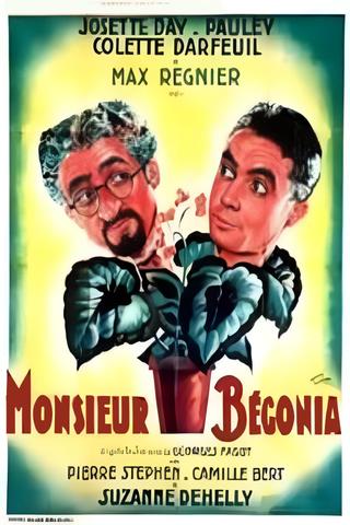 Monsieur Bégonia poster