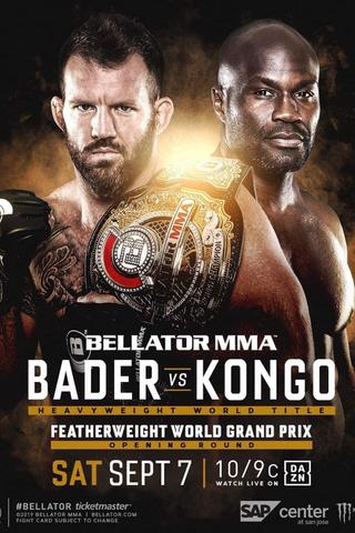 Bellator 226: Bader vs. Kongo poster