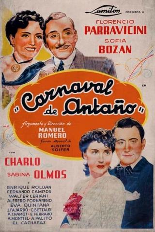 Carnaval de antaño poster