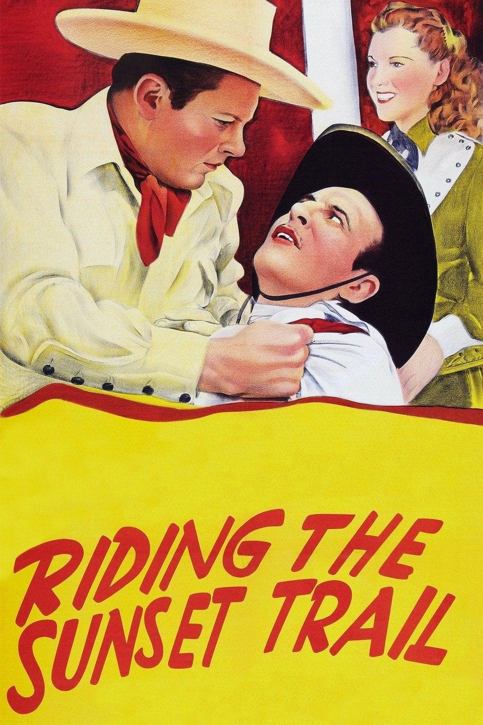 Riding the Sunset Trail poster