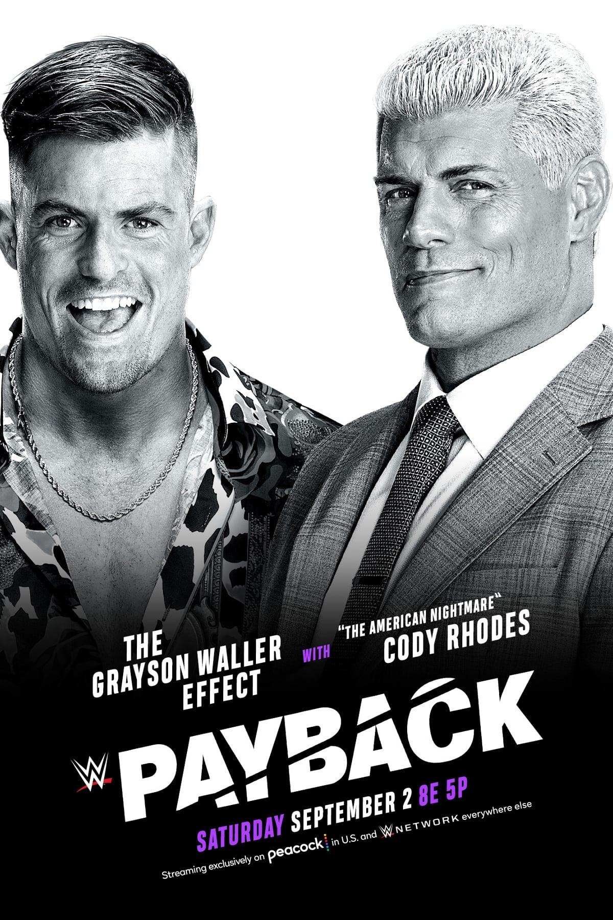 WWE Payback 2023 poster