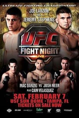UFC Fight Night 17: Lauzon vs. Stephens poster