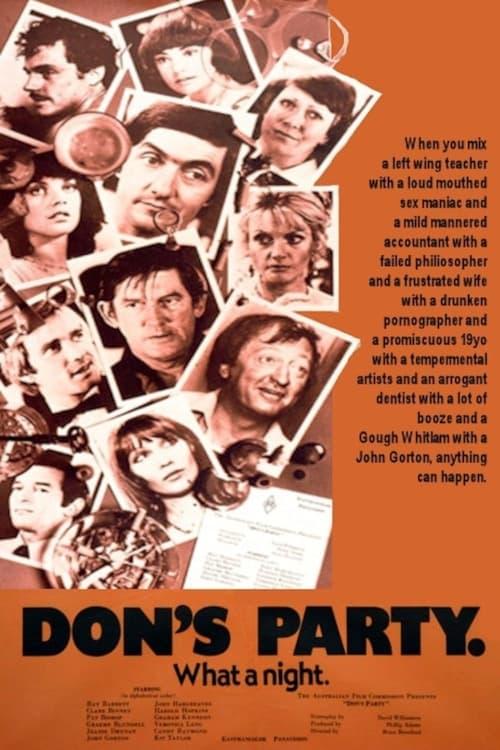 Don's Party poster